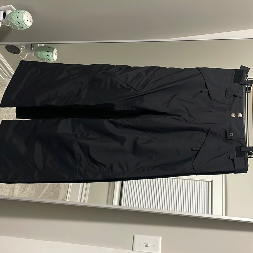 The North Face Hyvent Snowpants Men's Small Black Ski Vented Winter